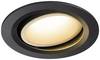 SLV 1003626 NUMINOS MOVE L Luminaire à LED encastrable LED intégrée 25.41 W noir