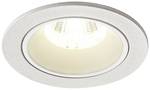 Luminaire encastrable à LED intérieur NUMINOS DL S blanc/blanc 4000K 40° avec ressorts à lames
