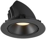 Lampe encastrable NUMINOS ® GIMBLE XL, noir 3000K 55°