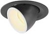 SLV 1005943 NUMINOS GIMBLE M Luminaire à LED encastrable LED intégrée noir