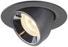 SLV 1005818 NUMINOS GIMBLE XS Luminaire à LED encastrable LED intégrée noir