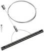 SLV TENSEO 1002697 Suspension de câble noir