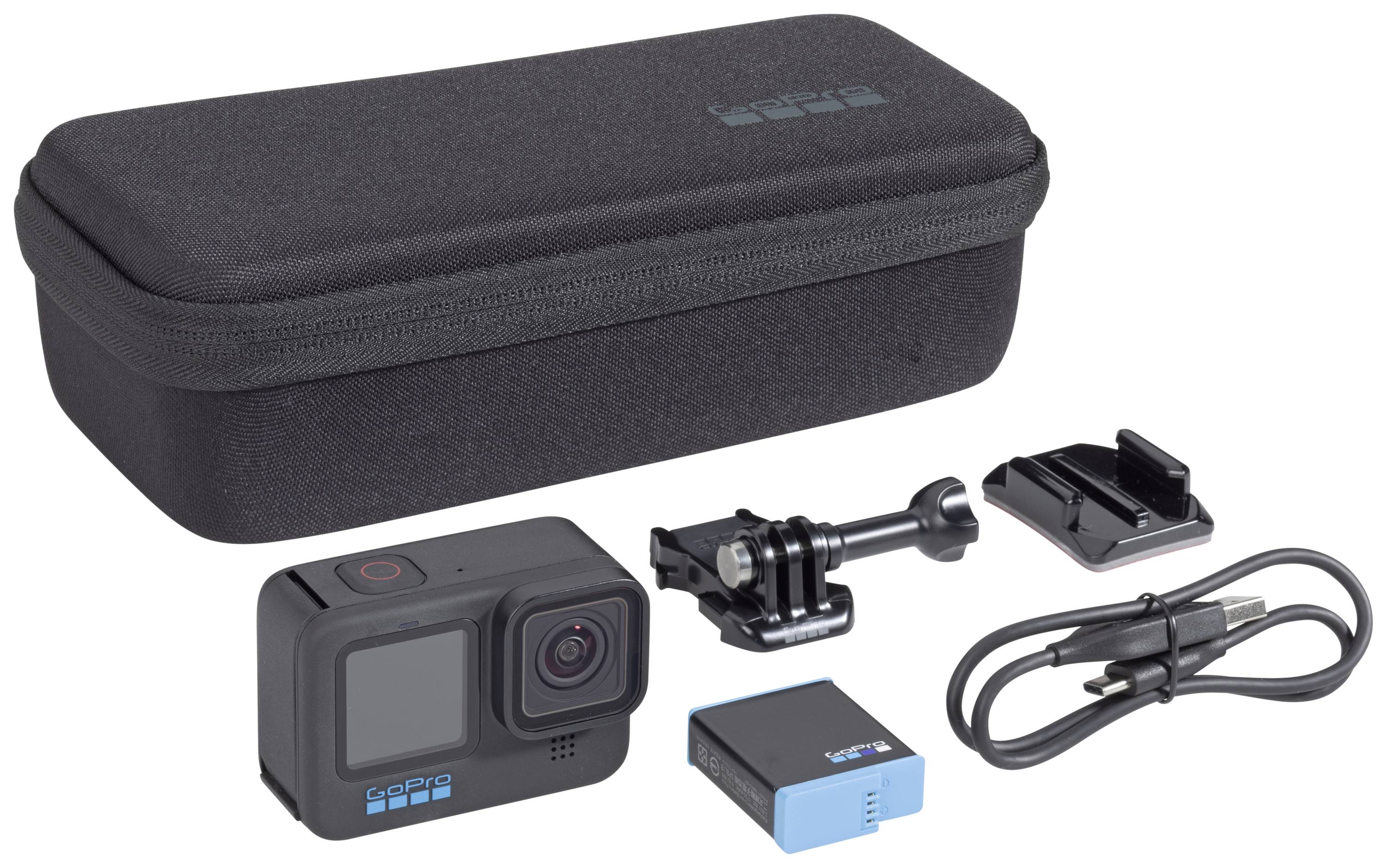 GoPro HERO 10 Black Actioncam - 5K / 60 BpS Caméra sport écran tactile,  WiFi, GPS, Stabilisation d'image, accéléré, rale - Conrad Electronic France