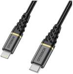 Câble Otterbox Lightning vers USB C - Premium 2 mètres, noir