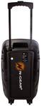 Sacoche pour haut-parleurs Party Bluetooth 300 W portable F-1210 N-Gear avec roulettes, poignée de rangement et 2 microphones karaoké