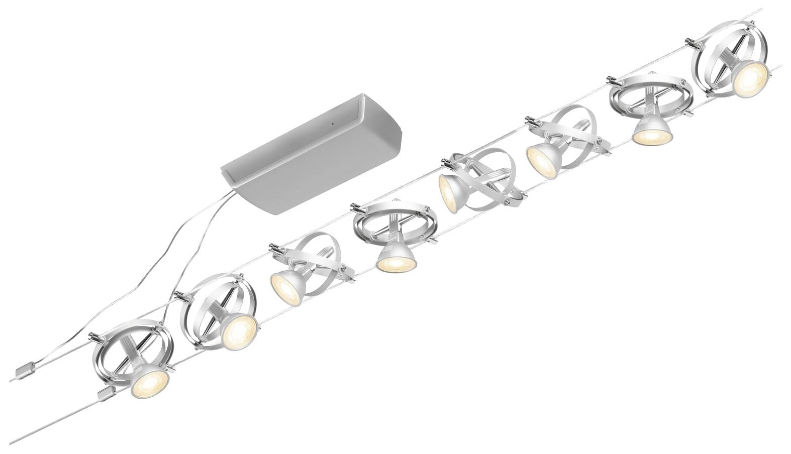 Paulmann 94490 Système de base pour éclairage sur câble GU5.3 chrome (mat)-2