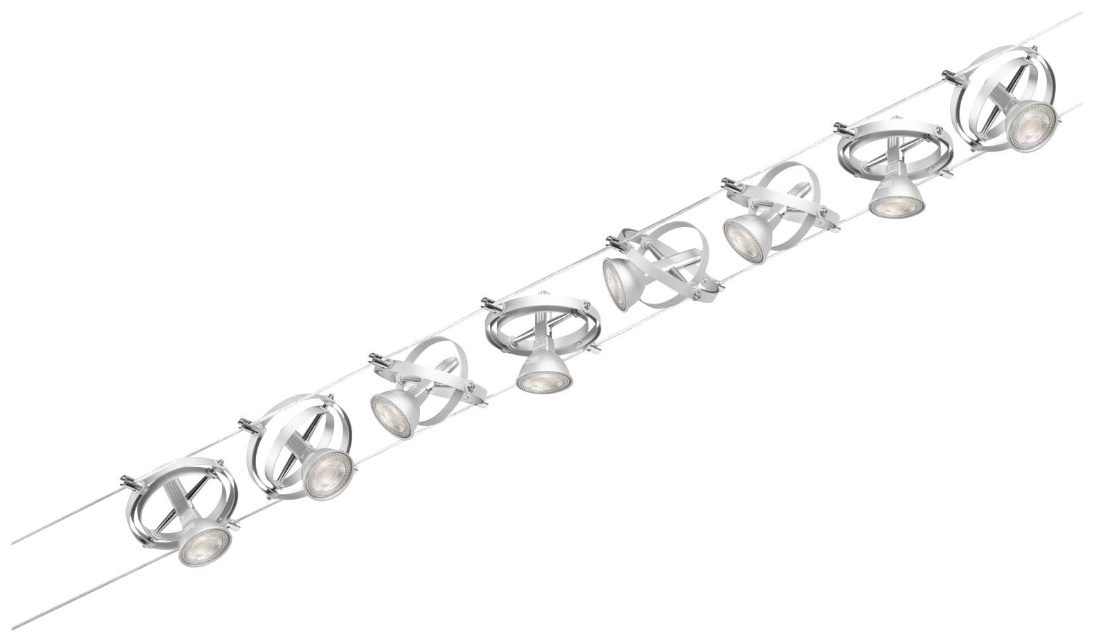 Paulmann 94490 Système de base pour éclairage sur câble GU5.3 chrome (mat)-3