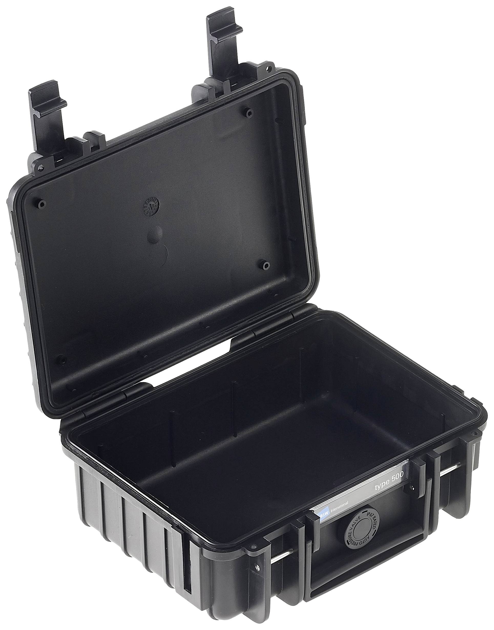 B & W International Valise d'extérieur 2.3 l (l x H x P) 230 x 90 x 180 mm noir 500/B/Action2-1