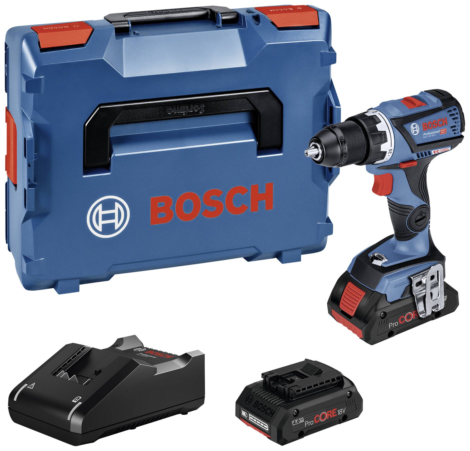 Bosch Professional GSR 18V-60 0.601.9G1.10C Perceuse-visseuse sans fil 18 V  Li-ion