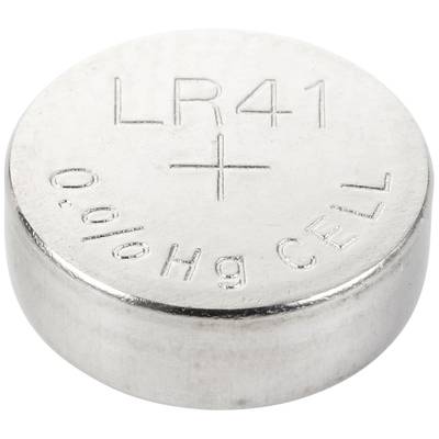 VOLTCRAFT AG3 Pile bouton LR 41 alcaline(s) 35 mAh 1.5 V 10 pc(s