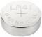 Pile bouton en argent avec l'inscription 'LR41' et '0% Hg CELL'.