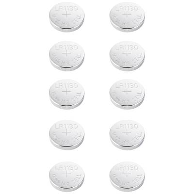 VOLTCRAFT AG10 Pile bouton LR 1130 alcaline(s) 1.5 V 10 pc(s) - Conrad  Electronic France