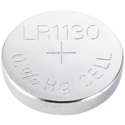 Lot de 10 piles bouton alcalines LR1130/AG10/189/LR54 1,5 V