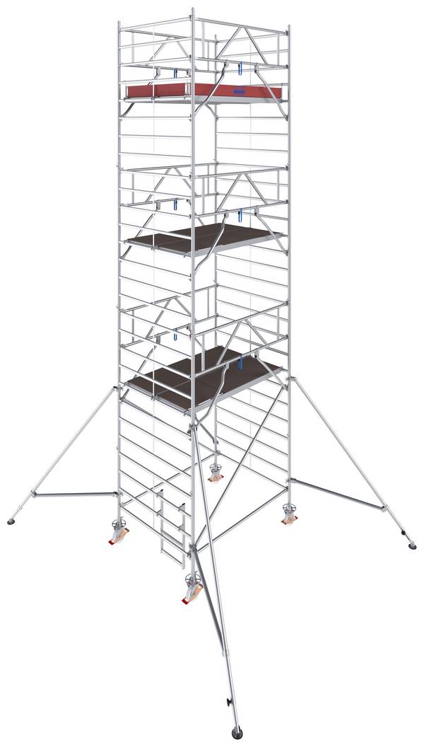 Krause 786050 FahrGerüst aluminium Echafaudage roulant mobile Hauteur de travail (max.): 8.30 m argent 279.5 kg