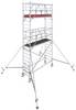 Krause 777034 FahrGerüst aluminium Echafaudage roulant mobile Hauteur de travail (max.): 6.30 m argent 179 kg