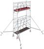 Krause 777027 FahrGerüst aluminium Echafaudage roulant mobile Hauteur de travail (max.): 5.30 m argent 166.5 kg