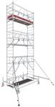 Échafaudage STABILO série 100, longueur du champ 2,50 m, hauteur de travail env. 7,50 m