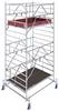 Krause 781031 FahrGerüst aluminium Echafaudage roulant mobile Hauteur de travail (max.): 5.40 m argent 192.5 kg