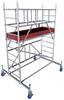 Krause 942111 FahrGerüst aluminium Échafaudage pliant mobile, pliable Hauteur de travail (max.): 3.80 m argent 93 kg