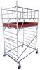 Krause 945112 FahrGerüst aluminium Echafaudage roulant mobile Hauteur de travail (max.): 4.30 m argent 113.10 kg