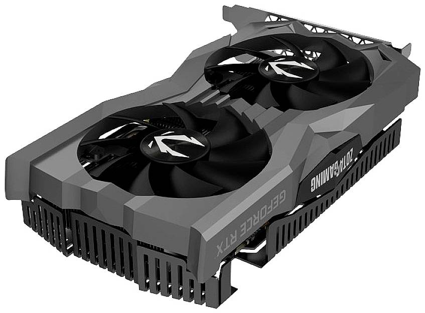 Zotac Carte graphique Nvidia GeForce RTX 2060 12 GB GDDR6-RAM PCIe x16 DisplayPort, HDMI™ overclockée-1
