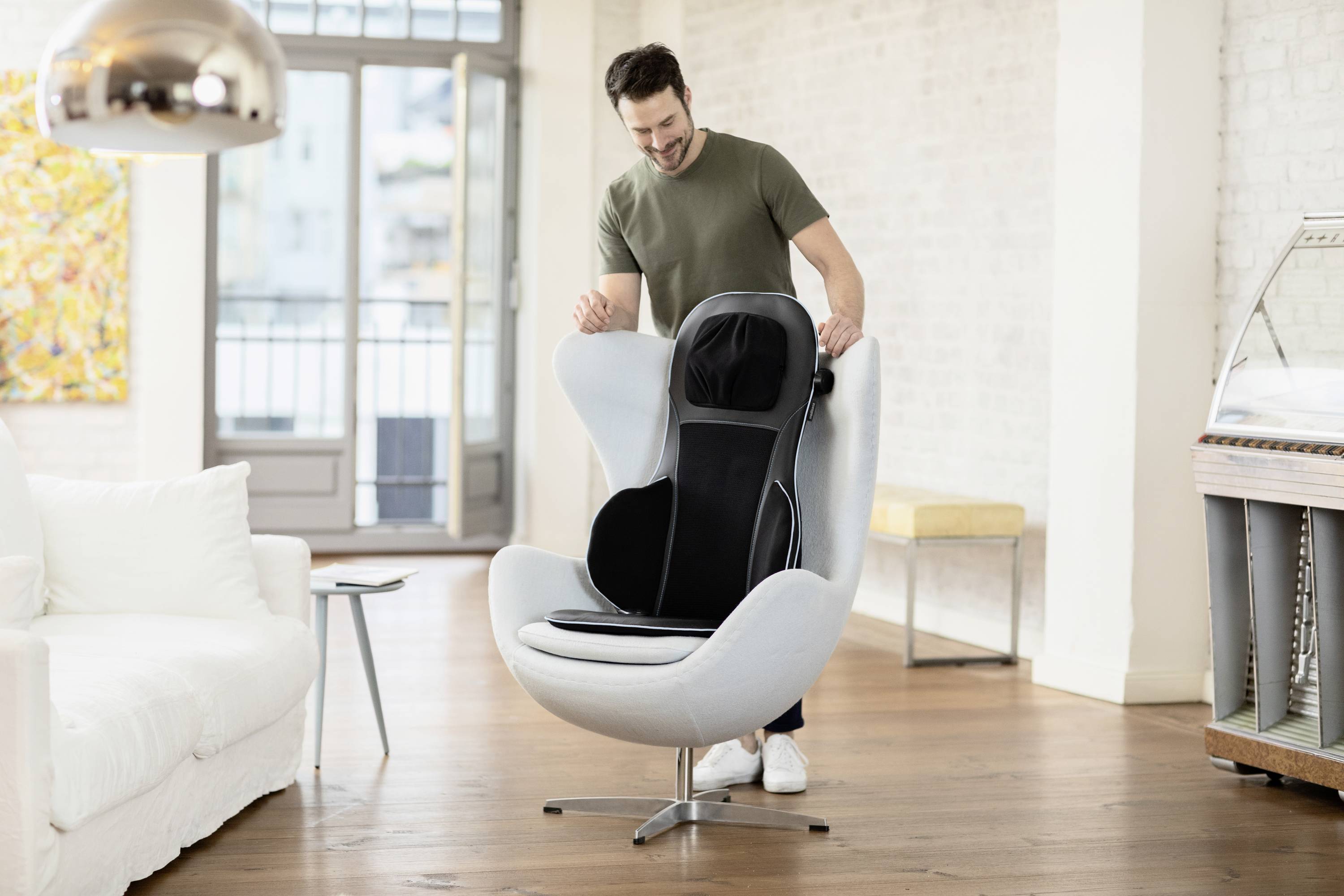 Medisana MC 825 New Generation Housse de siège massante 40 W bleu-10