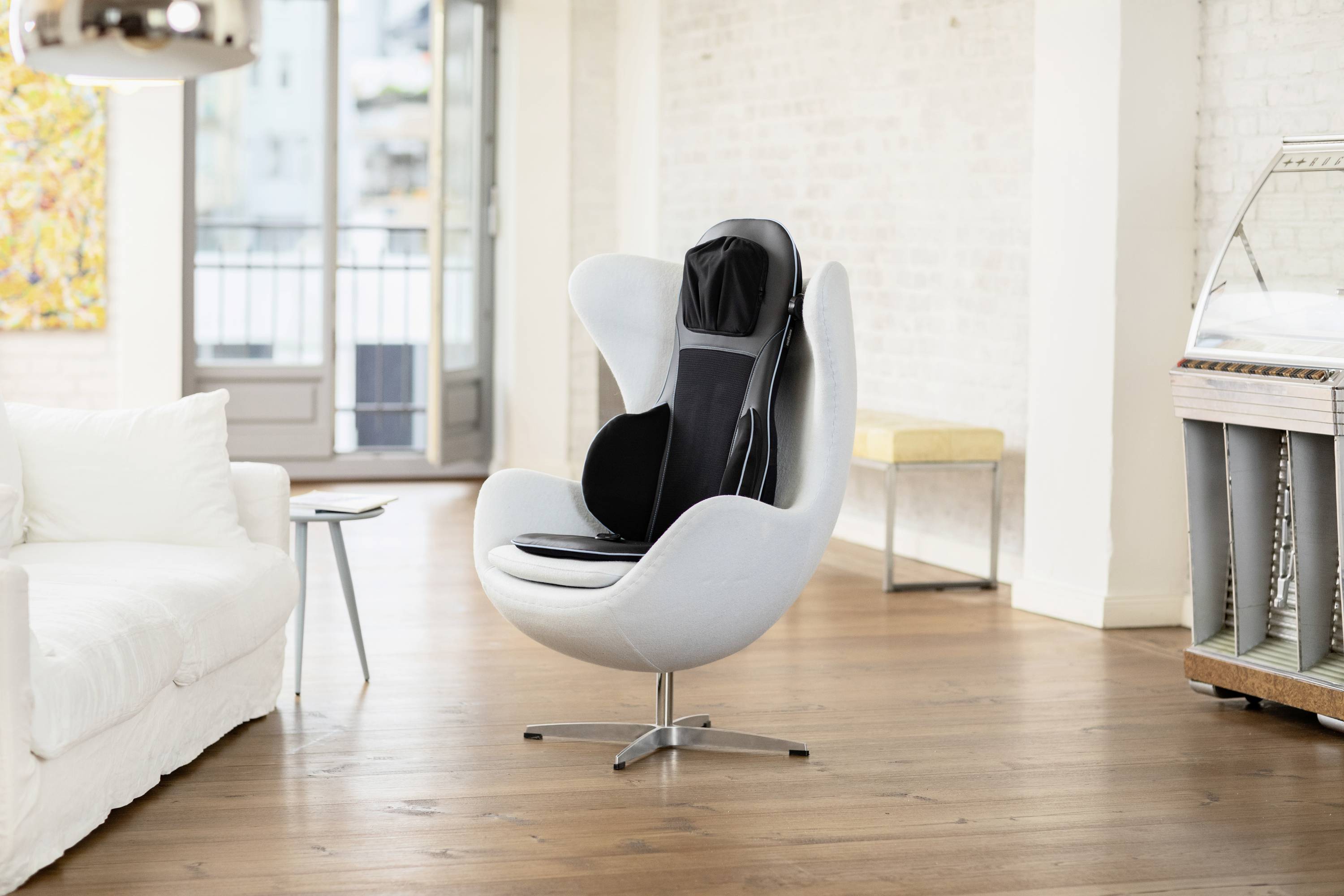 Medisana MC 825 New Generation Housse de siège massante 40 W bleu-12