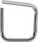 Cintre rectangulaire en métal au design ouvert, robuste et moderne, adapté pour suspendre des vêtements.