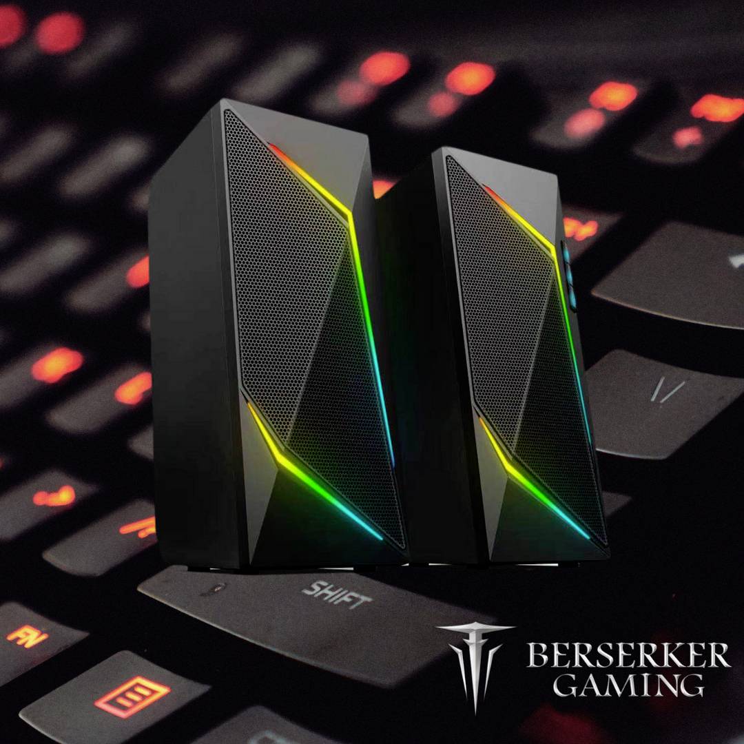 Berserker Gaming Etri 2.0 Enceintes PC filaire 6 W noir-4
