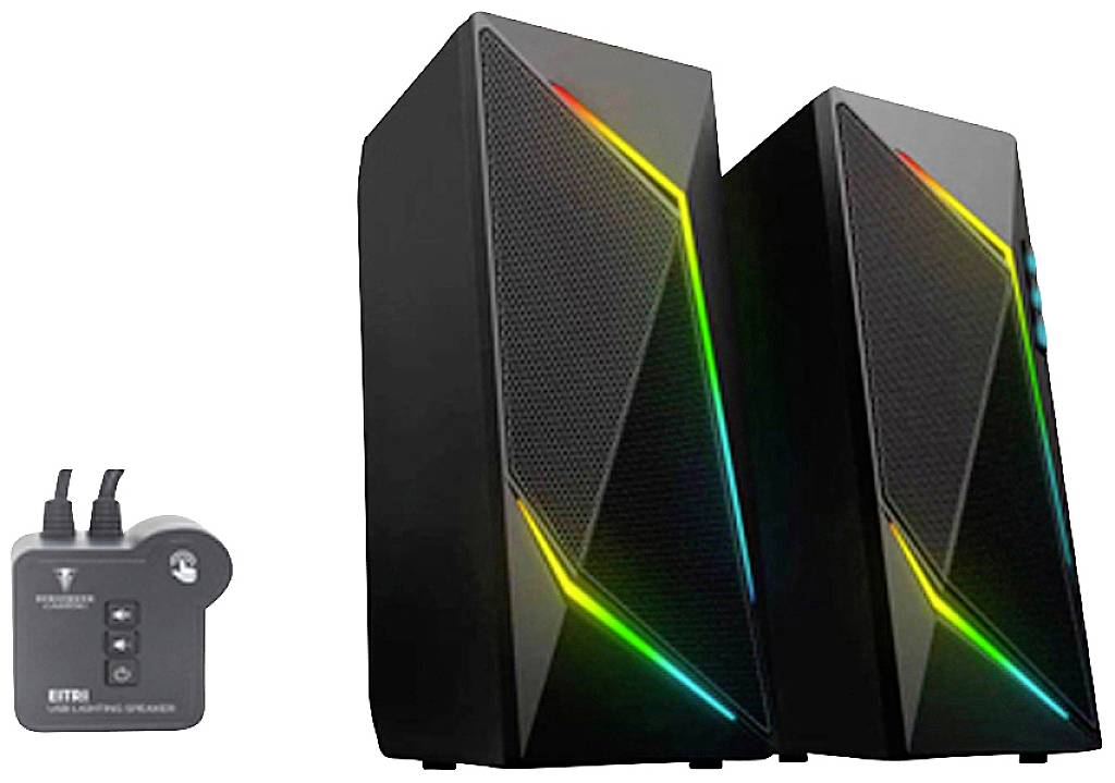 Berserker Gaming Etri 2.0 Enceintes PC filaire 6 W noir-1