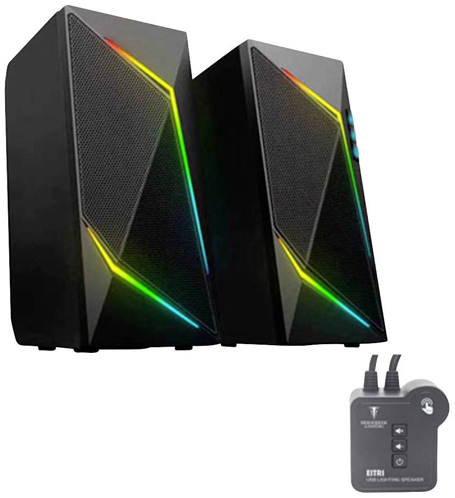 Berserker Gaming Etri 2.0 Enceintes PC filaire 6 W noir-2