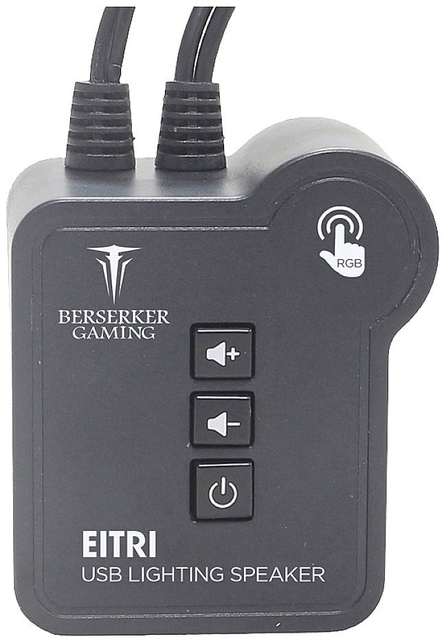Berserker Gaming Etri 2.0 Enceintes PC filaire 6 W noir-3