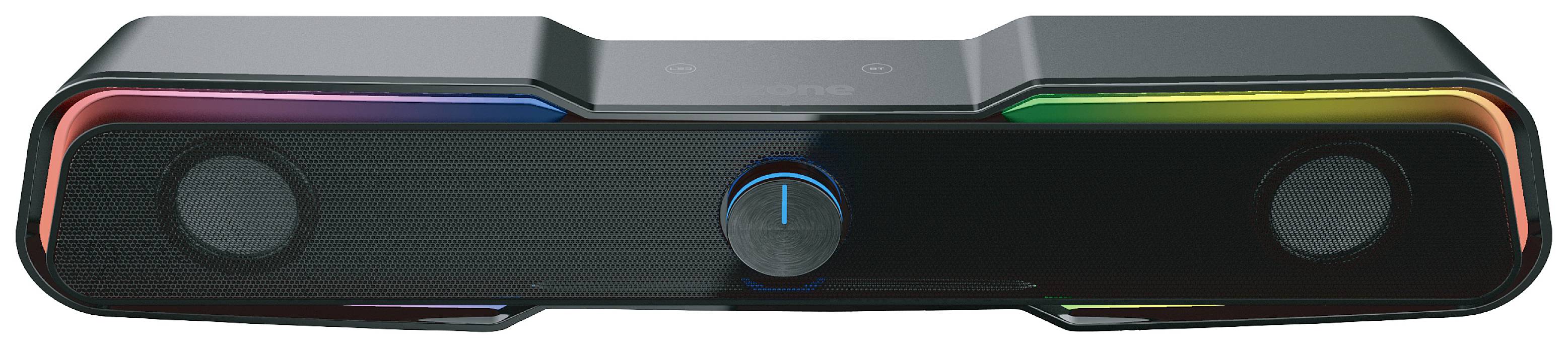 Berserker Gaming Soundbar 2.0 Enceintes PC filaire 6 W noir-2