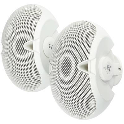 Electro Voice EVID 6.2W Haut-parleur d'extérieur   blanc 1 paire(s)