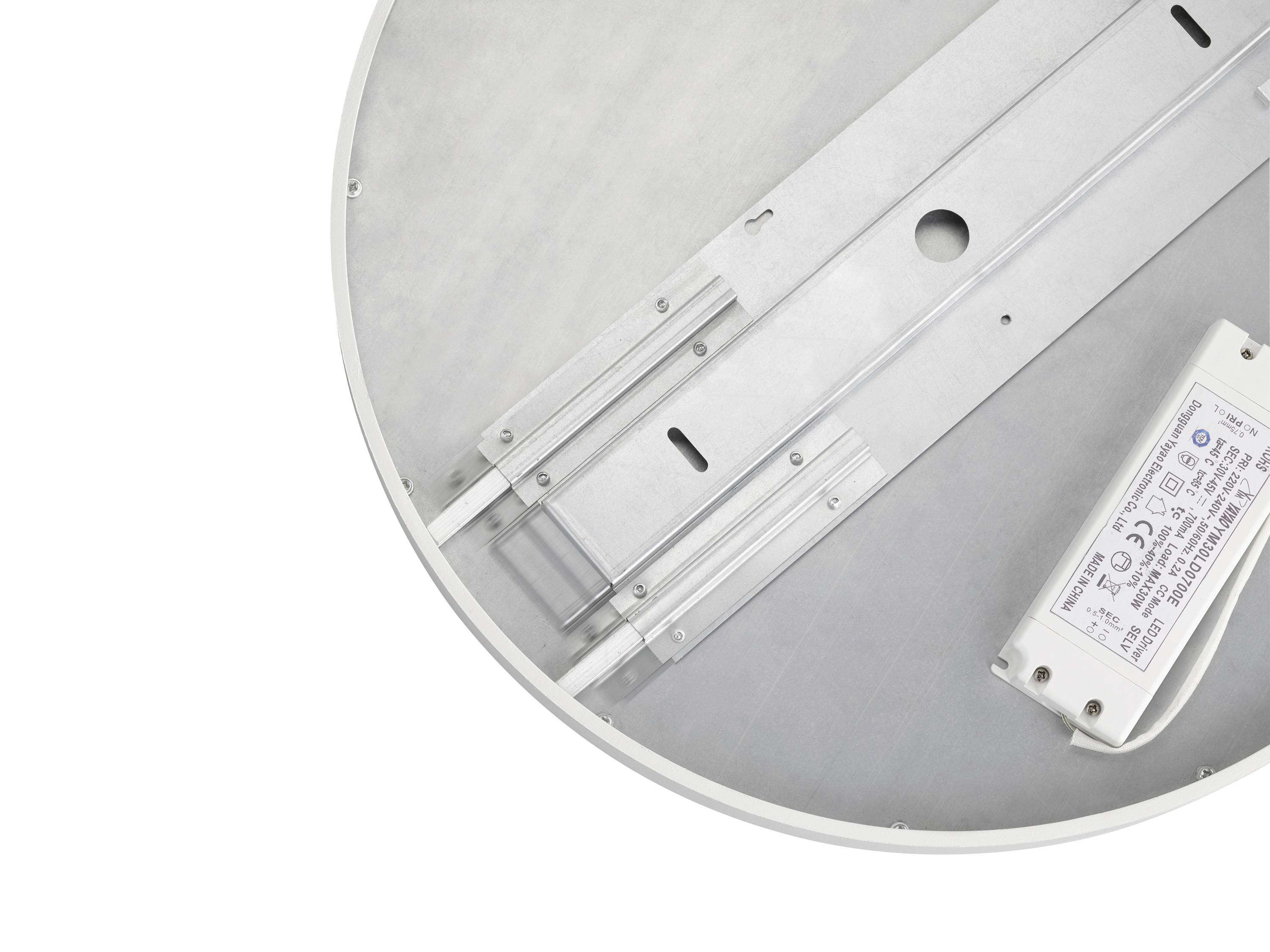 WOFI DUBAI 12055 Plafonnier à spot LED LED LED intégrée 27.5 W blanc-2