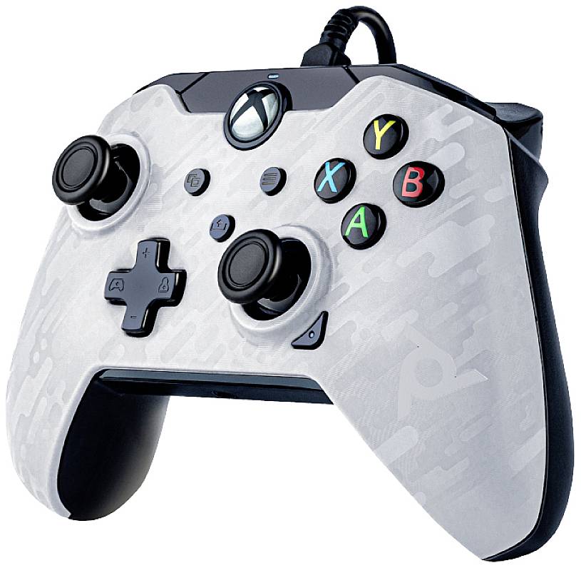 PDP 049-012-EU-CMWH Manette Xbox Series X camouflage, blanc