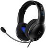 PDP 051-099-EU-BK Micro-casque supra-auriculaire filaire Stereo noir Suppression du bruit du microphone, Noise Cancelling mise en sourdine du microphone Gaming