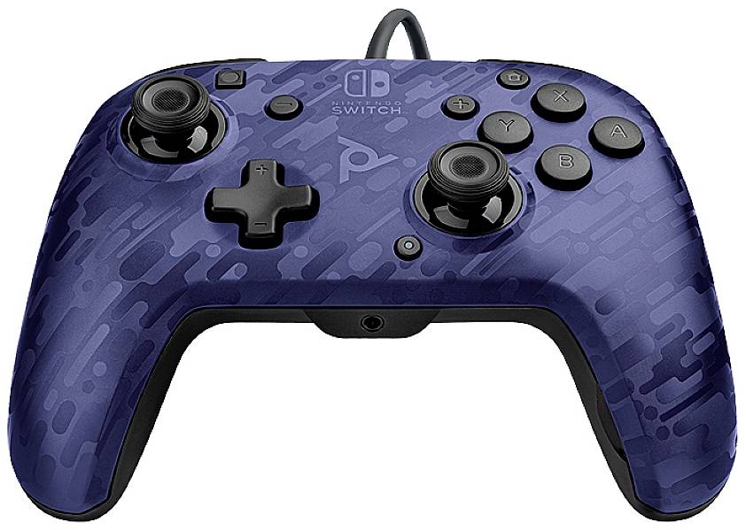 PDP 500-134-EU-CM02 Nintendo Switch bleu camouflage-1