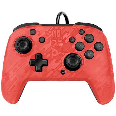 PDP 500-134-EU-CM04 Manette Nintendo Switch rouge camouflage 