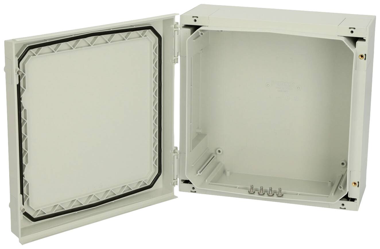 Fibox NEO ABS 323215 G 4812001 Boîtier mural 320 x 320 x 150 ABS résiste à la corrosion gris clair (RAL 7035) 1 pc(s)