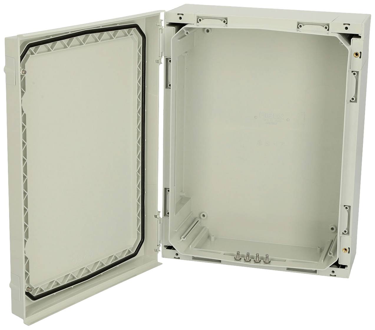 Fibox NEO ABS 423215 G 4812002 Boîtier mural 420 x 320 x 150 ABS résiste à la corrosion gris clair (RAL 7035) 1 pc(s)