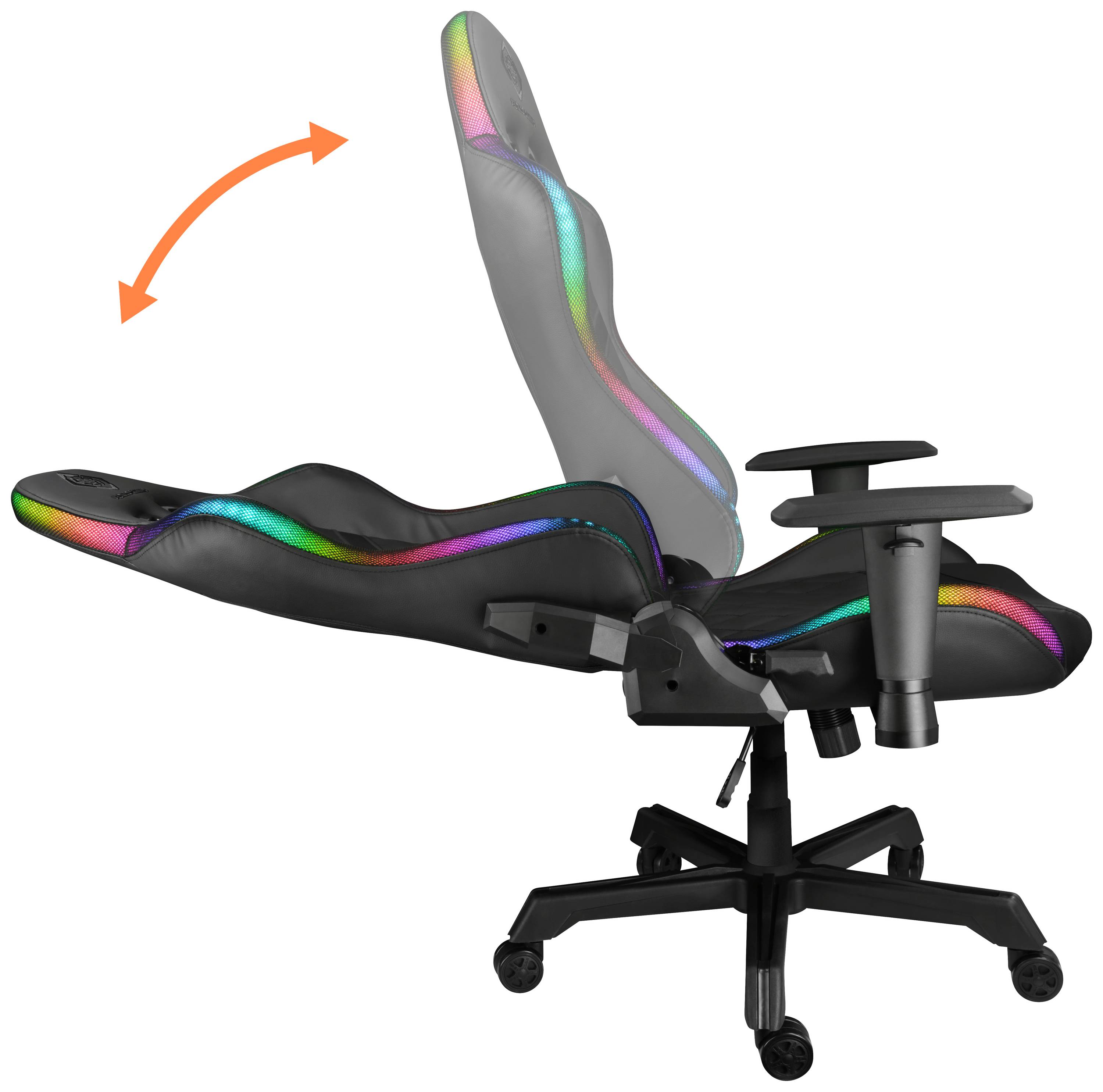 DELTACO GAMING GAM-080 Fauteuil de gaming noir-4