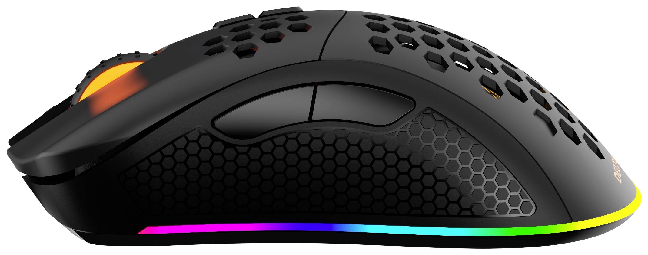 Deltaco Gaming GAM-120, Droitier, Optique, RF Wireless + Bluetooth + USB Type-A, 4800 DPI, 1 ms, Noir-2