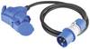 AS Schwabe 61403 Adaptateur CEE 16 A 3 pôles 230 V 1 pc(s)