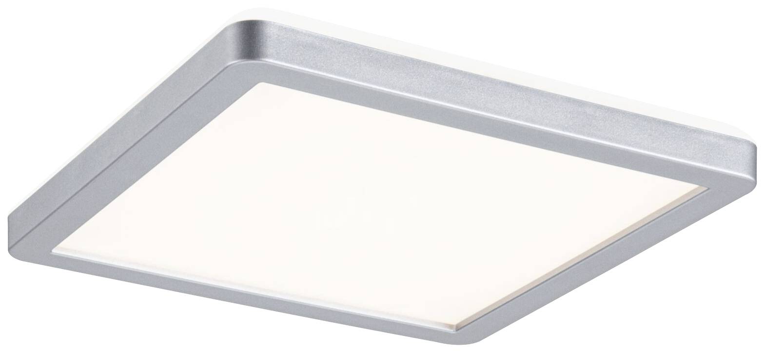 Paulmann 70993 P Atria Shine 11,2W 3000K 190x190 ch m K Plafonnier LED LED LED 11.2 W chrome (mat)