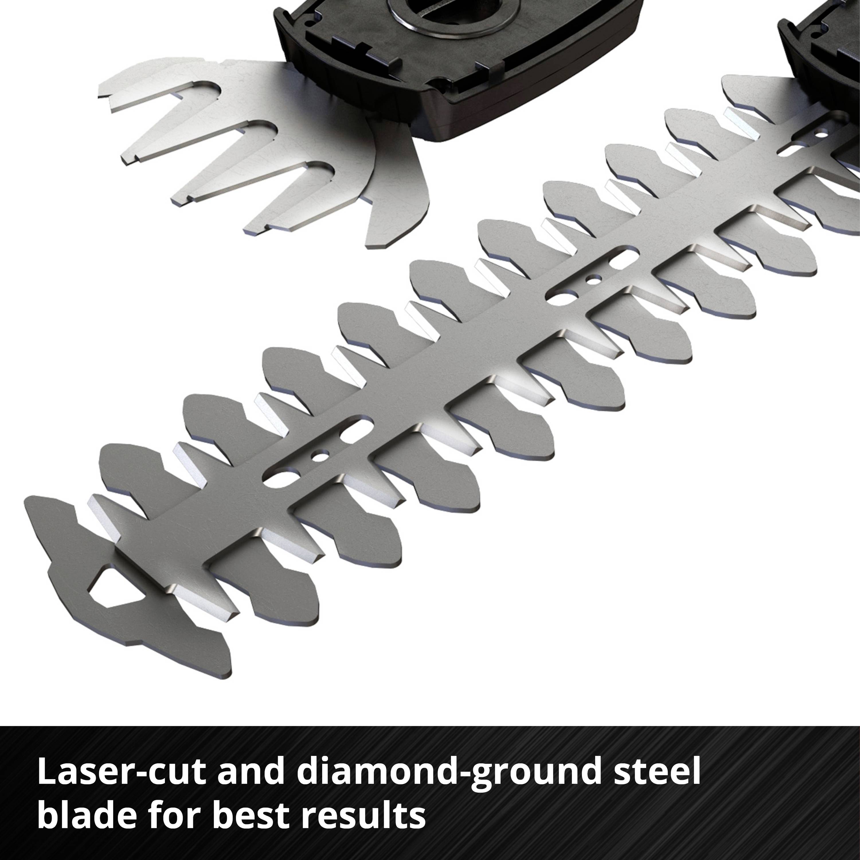 Couteaux en acier découpé au laser et poli au diamant pour des résultats optimaux. Lames de forme trombone pour une coupe nette.