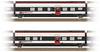TRIX H0 23281 H0 SET supplémentaire 1 pour Giruno de la SBB B(B11) 2.classe et C(B10) 2.classe