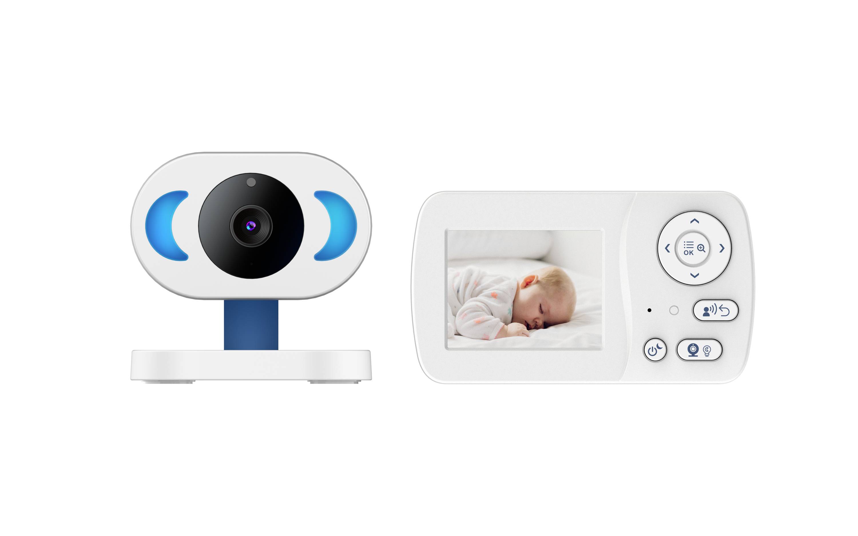 Telefunken VM-F200 TF-VM-F200 Babyphone avec caméra numérique 2.4 GHz-12