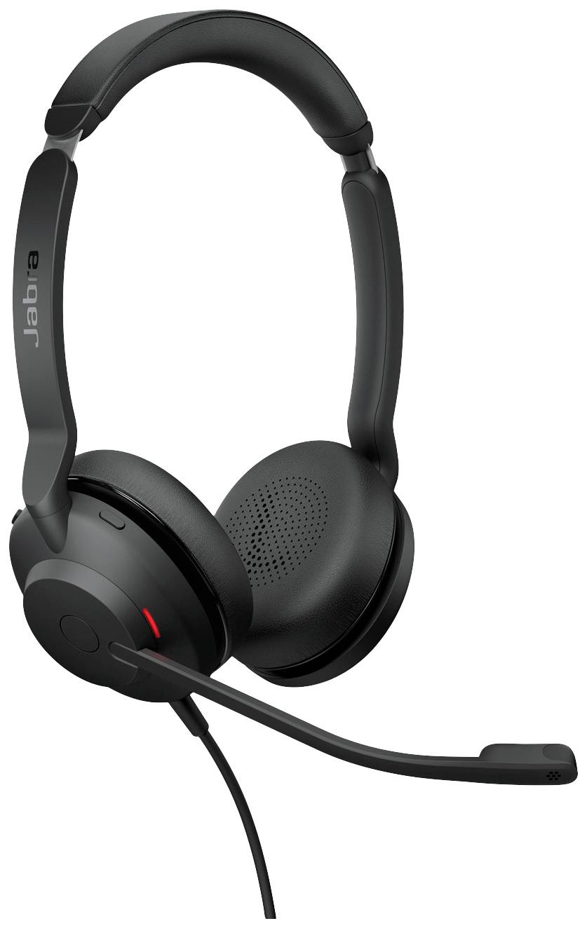 Jabra Evolve2 30 UC Micro-casque supra-auriculaire filaire Stereo noir mise en sourdine du microphone téléphone-0