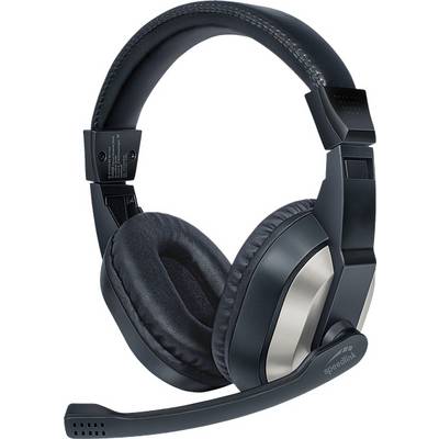 SpeedLink THEBE Micro-casque supra-auriculaire filaire Stereo noir ordinateur-0